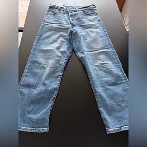 Levi’s ribcage straight ankle jeans